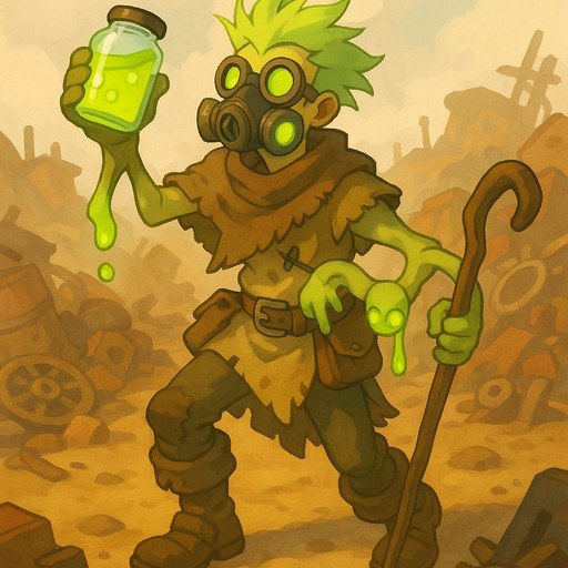 Scab Forager, a Glow survivor