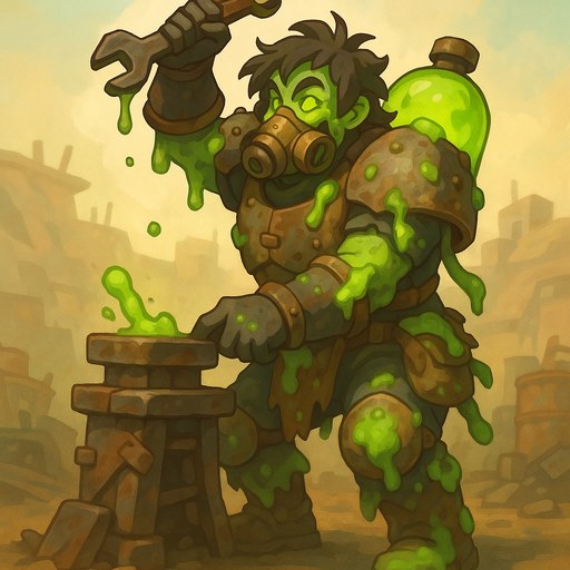 The Encrusted, a Glow survivor