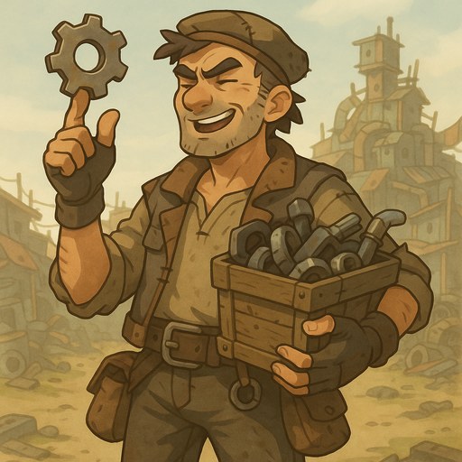 Scrap Merchant, a Free Agents survivor