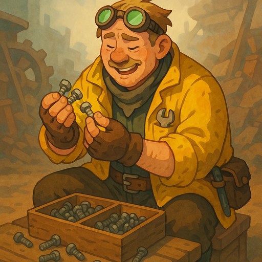 Bolt Sorter, a Scrapwright survivor