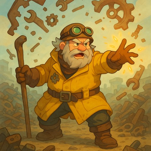 Master of the Heap, a Scrapwright survivor